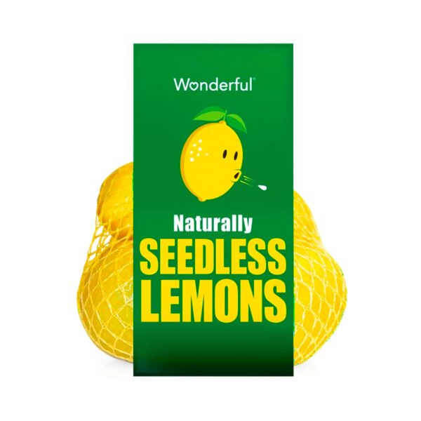 Fresh Seedless Lemons, 1 lb Bag